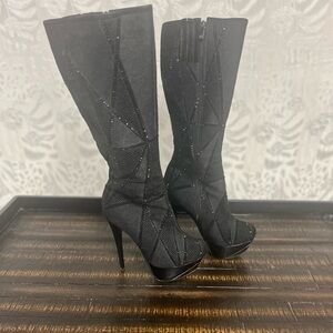 Women Bebe Stiletto Boots